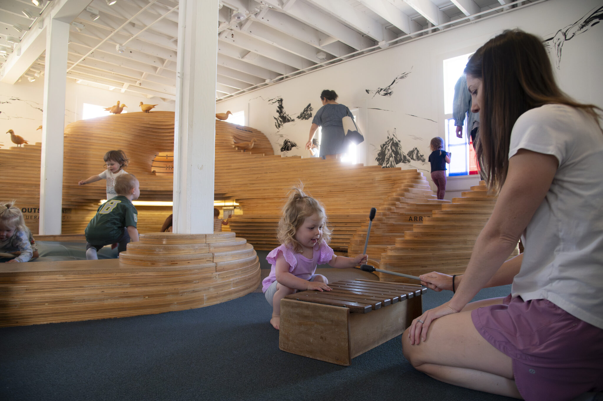 the Tot Spot is a safe space for toddlers to explore